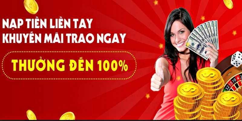 Khuyến mãi Five88 100% cho lần cấp vốn đầu tiên