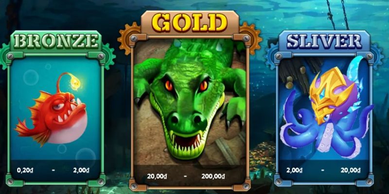 Giới thiệu game Bá Chúa Cá Sấu Đại Dương