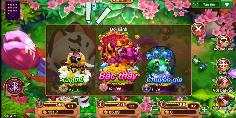 Các chế độ chơi của Bậc thầy bắt bọ