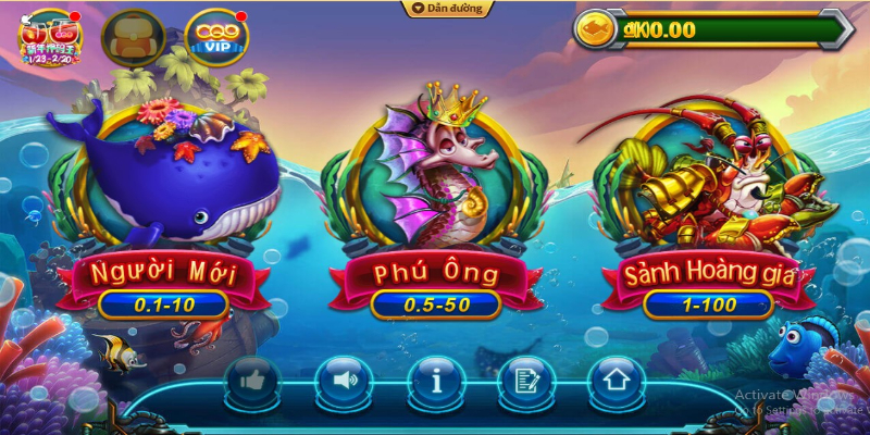Giới thiệu trò chơi Cá Hoàng Kim (Paradise Leviathan)