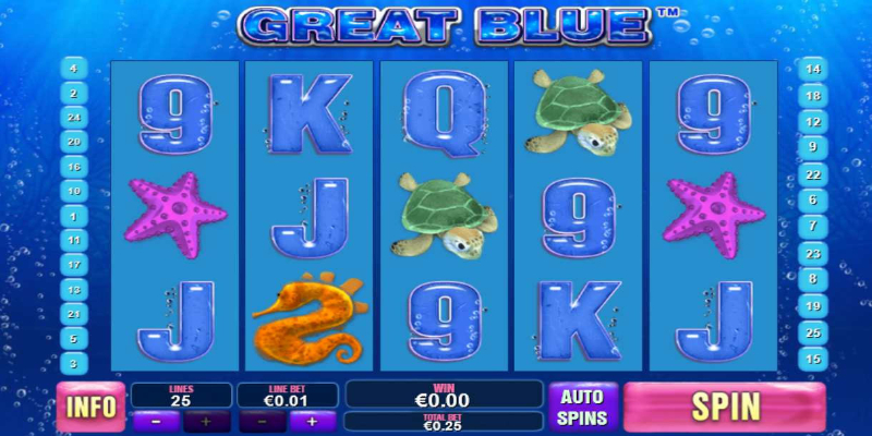 Giới thiệu game Biển Xanh Sâu Thẳm" (Great Blue)