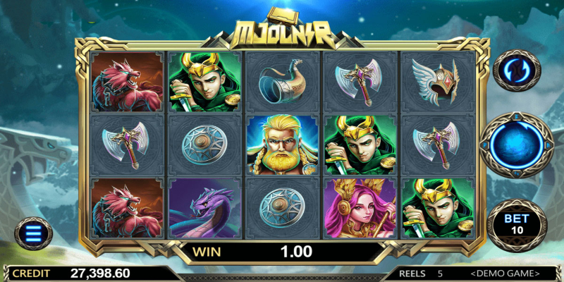 Các Hình Phối Hợp Để Thắng trong game Búa Thần