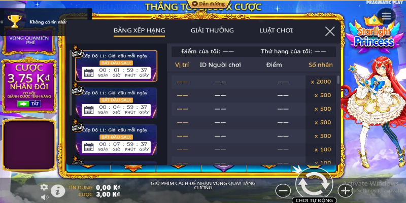 Mẹo Chơi "Công Chúa Ánh Sao"