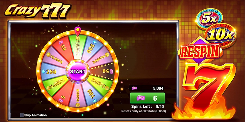 Giới thiệu về game Crazy 777
