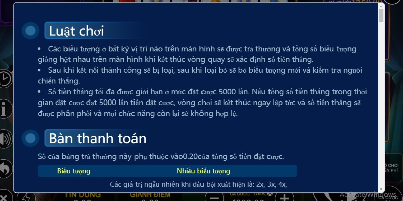 Luật chơi "MEGA Át" (MEGA Ace)