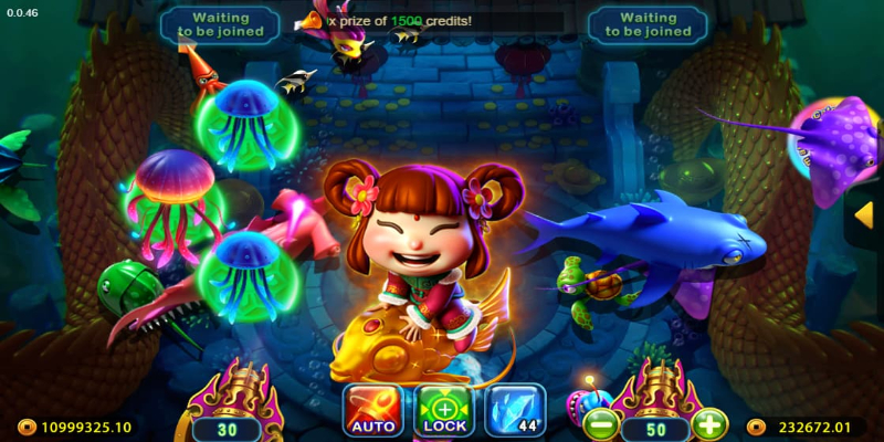 MG Vạn Đạt Kim Phúc Bảo Bối Bắt Cá" (Golden Fuwa Fishing)
