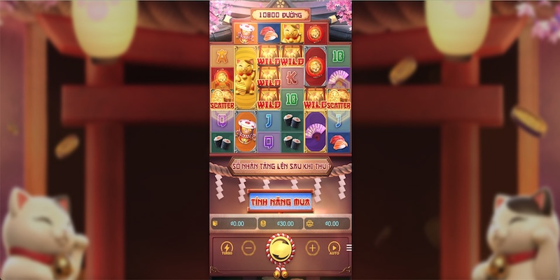 Hướng dẫn chơi game Neko May Mắn