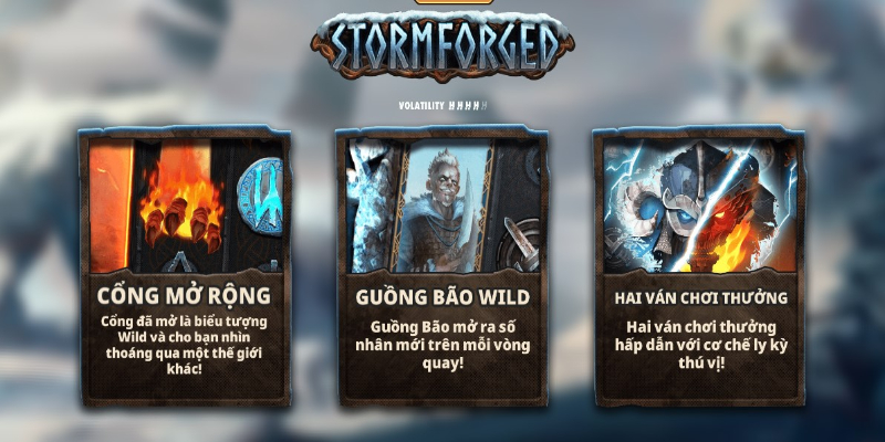 Giới thiệu game Nổ Hũ Stormforged