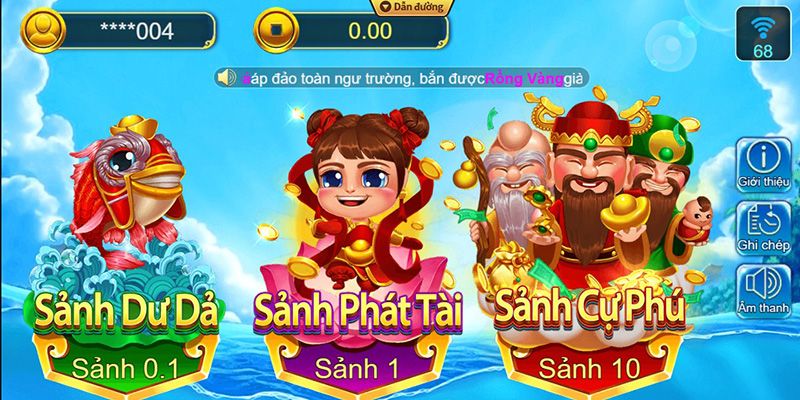 Sảnh game tam tiên bắn cá