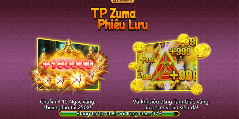 Sảnh đăng nhập game Zumas Honor